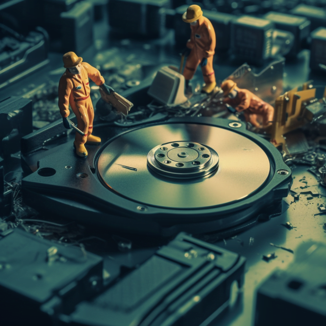 reparation disque dur