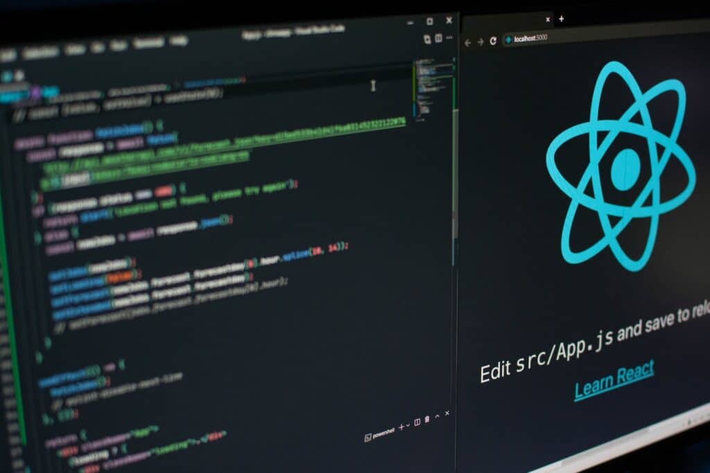javascript react
