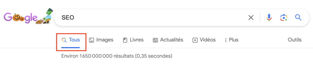 resultats google classique