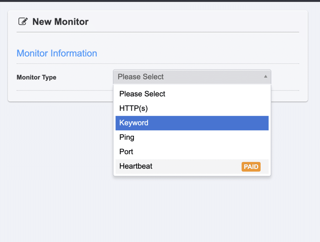 uptime robot ajouter monitor