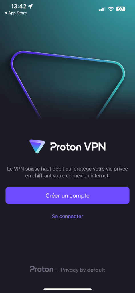 connexion proton vpn