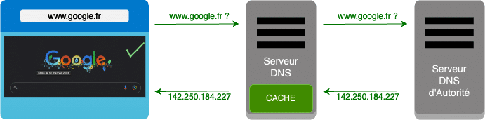 DNS schema simple