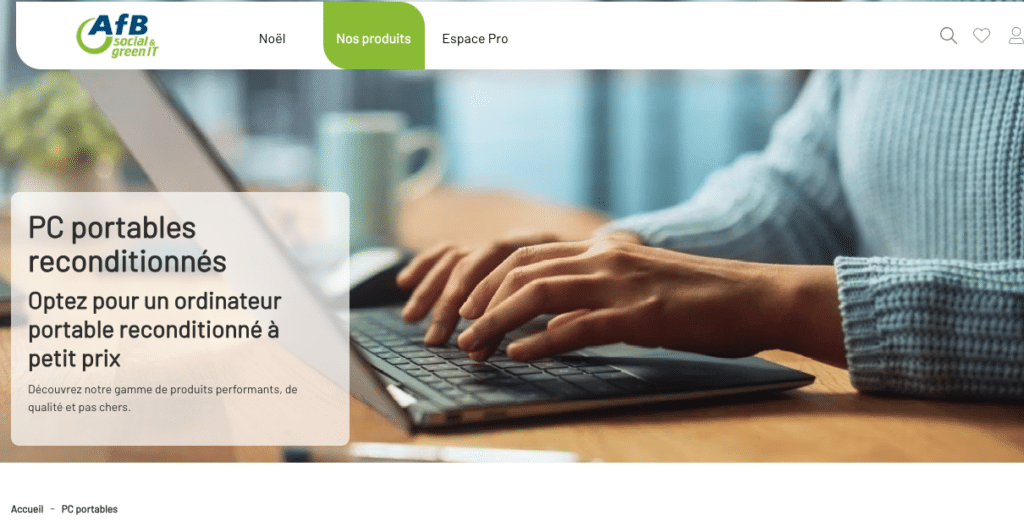 AfBShop : PC portable d'occasion, PC de bureau, reconditionné