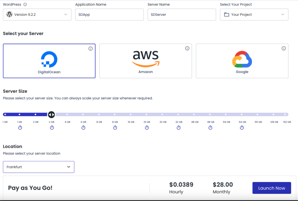 commande cloudways