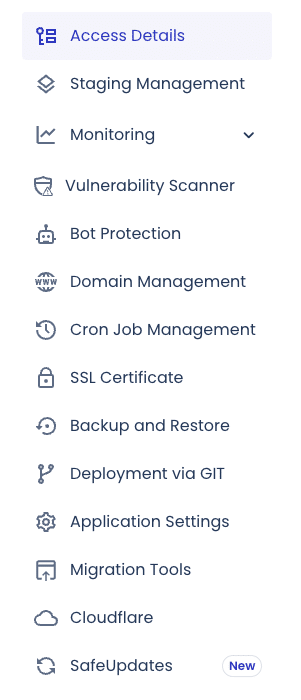 gestion application cloudways