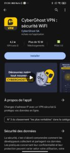 telechargement cyberghost android