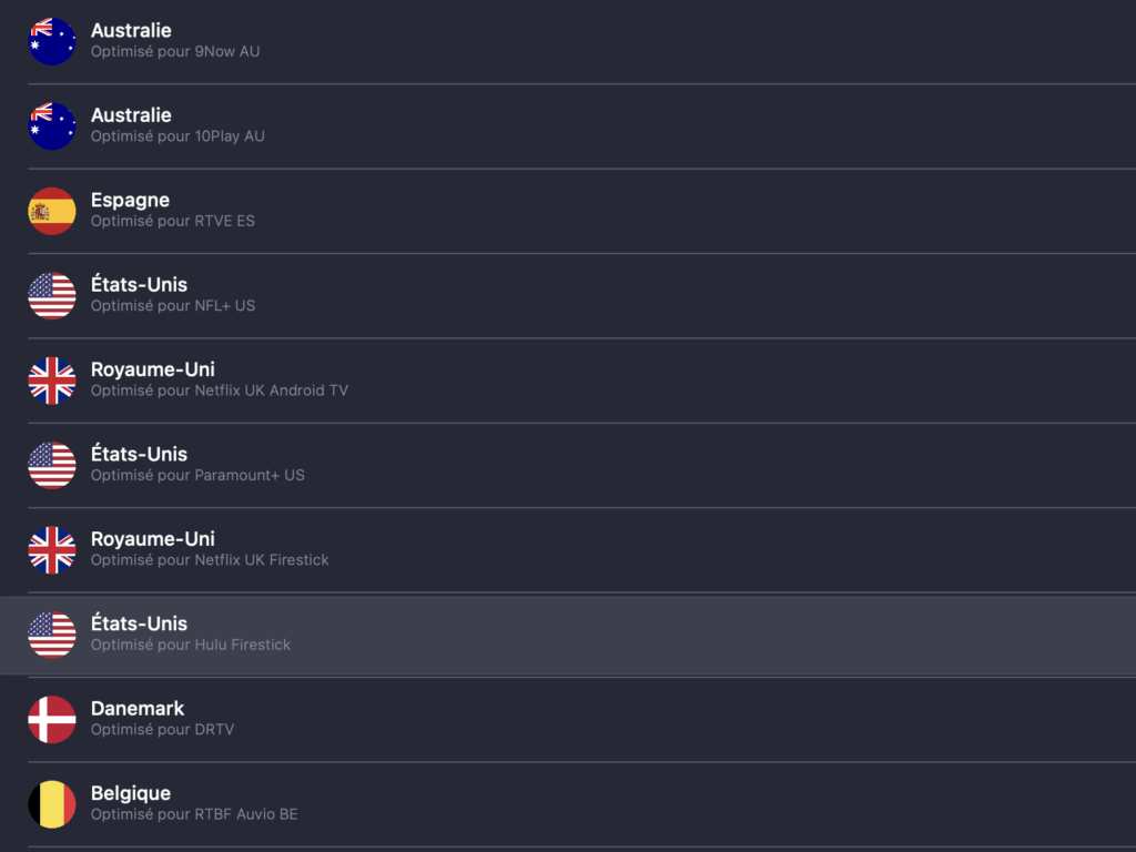 vpn localisé streaming