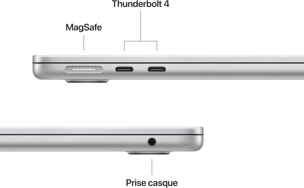 macbook air m4 connectique