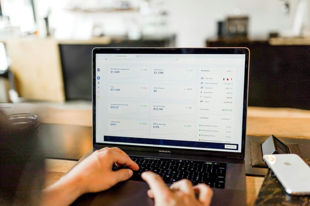 dashboard saas