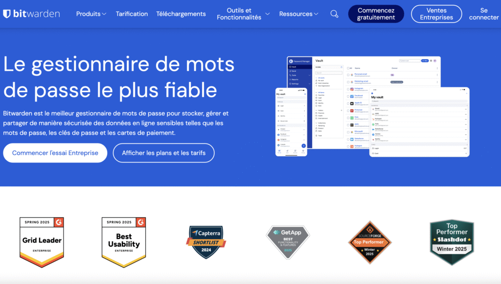 bitwarden gratuit